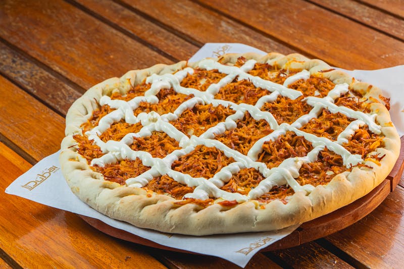 Truffle Bianca — white pizza with black truffle and ricotta at Pizzana